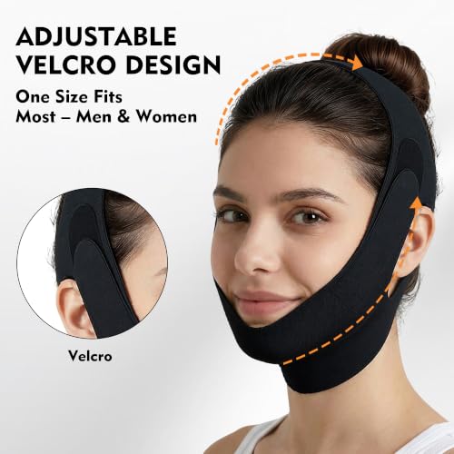 V-Line Face Lifting Mask | Double Chin Reducer & Jawline Trainer