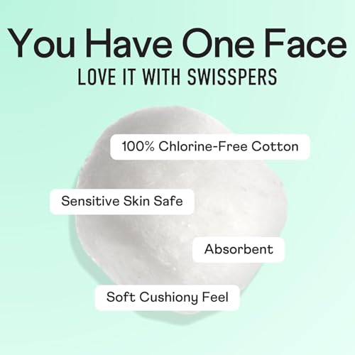 Swisspers Super Jumbo Cotton Balls for Skincare & Personal Care (6 Pack)