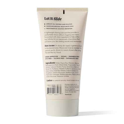 NEW Nood¢â Shave Lube ? Lightweight Shave Oil for Women & Men to Hydrate Skin, Protect Skin Barrier & Help Prevent Skin Irritation ? Hyaluronic Acid Locks in Moisture Everywhere Hair Grows