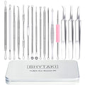 Blackhead Remover Kit 16 PCS Pimple Extractor Tool Set