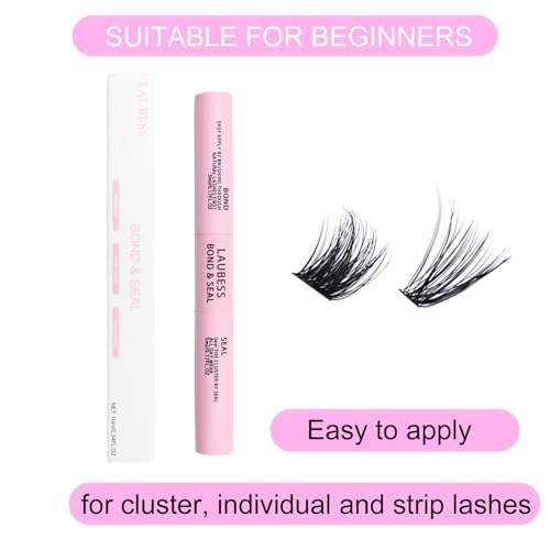 Lash Bond and Seal Mascara - Waterproof Eyelash Extensions 5ml+5ml
