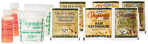 Originals By Africa's Best Olive Oil Conditioning Relaxer System 2-Pack, Helps Repair, Rebuild and Restore Your Hair's Elasticity and Softens & Shines, Designed for Coarse Hair Textures