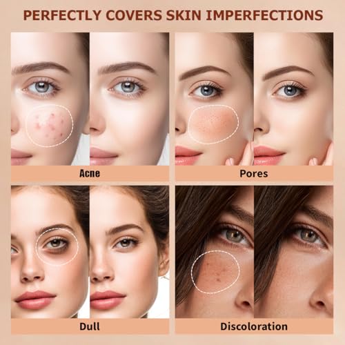 QIC Full Coverage Concealer - Natural Skin Tone, 0.53 oz