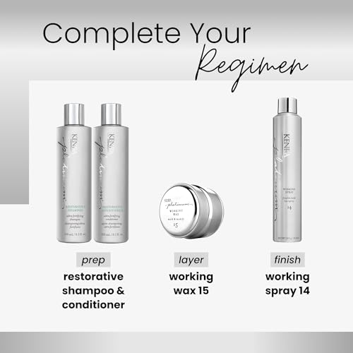Kenra Professional Platinum Working Spray 14 | Flexible Hold Hairspray | Fast-Drying, Non-Sticky | Creates Volume & Texture | Leaves Hair With Frizz-Free Shine | All Hair Types