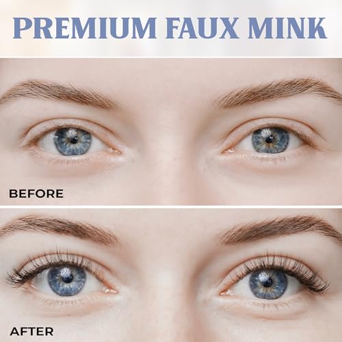 Profusion Cosmetics Frosted Snow 4-Pair Faux Mink False Lashes Kit