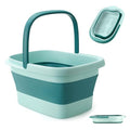 AXLOFO Collapsible Foot Bath Basin for Soaking Feet - Massage Foot Tub