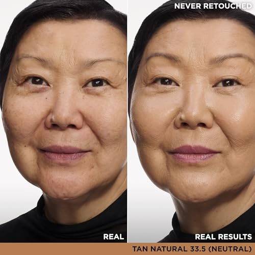 IT Cosmetics Travel CC+ Cream with SPF 50+ Natural Finish Full Coverage Foundation (Tan - 0.4 fl oz) & Bye Bye Undereye Concealer Anti-Aging Makeup (33.5 Tan Natural - 0.4 fl oz)