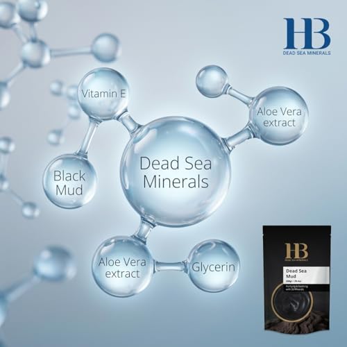 Dead Sea Mud Mask 600g - Mineral Rich Facial & Body Cleanser