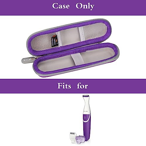 Aproca Case Compatible with Philips Beauty Bikini Genie Cordless Trimmer BRT383/50, Portable Storage Bag for Accessories (Only Case)
