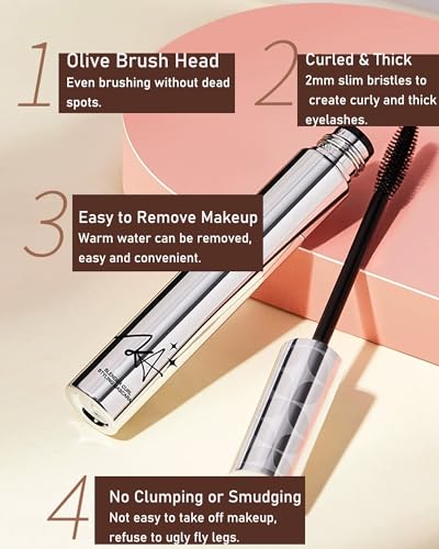 Waterproof Mascara for Mature Women 60+ with Thinning Lashes