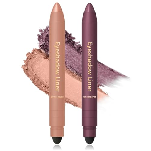 2-in-1 Eyeliner & Eyeshadow Stick - Waterproof Shadow Liner