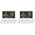 Double Edge Safety Razor blades by Kai Xfit (5 Blades); Durable Stainless-steel Razor blades with Superior Cutting Edge for Precision Shaving; Multiple Uses; Conveniently fits all Double-Edge Razors