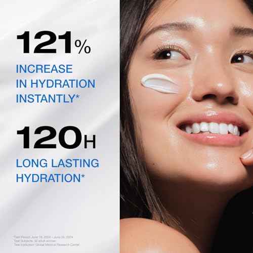 PHYSIOGEL Facial Moisturizer, Provides 120-hour Lasting Hydration Korean Skin care, Fragrance Free, Strengthens Skin Barrier, Lightweight Cream for Sensitive Skin, Ceramide, Squalane, 1.7 fl.oz