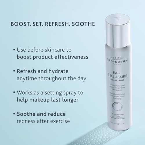 Institut Esthederm - Cellular Water Face Mist - Moisturizing Effect - Energizing - All Skin Types