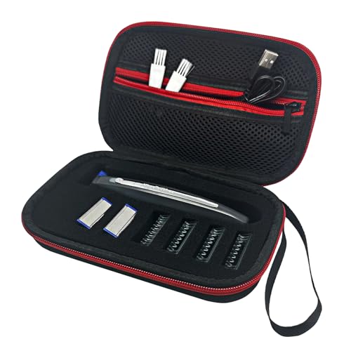 INVODA Hard Case for Microtouch SOLO Body Trimmer, Waterproof, Shockproof, Easy Access, Lightweight Travel Case