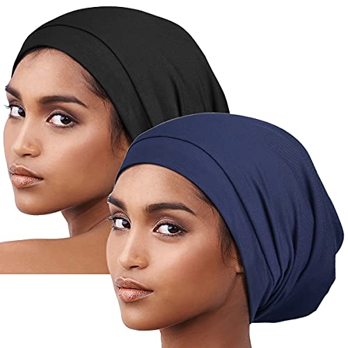 Alnorm Sleeping Cap Adjustable for Women Slouchy Hat Large