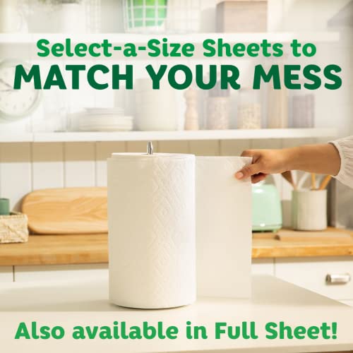 Bounty Paper Towels Quick Size, 16 Family Rolls (40 Regular)