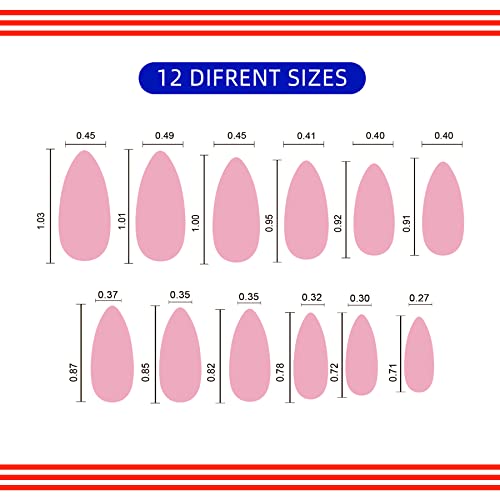 Glossy Cat Eye False Nail 24Pcs DIY 3D Magnetic Acrylic Press on Chameleon Magic Effect Fake Nails Tips Women Girls