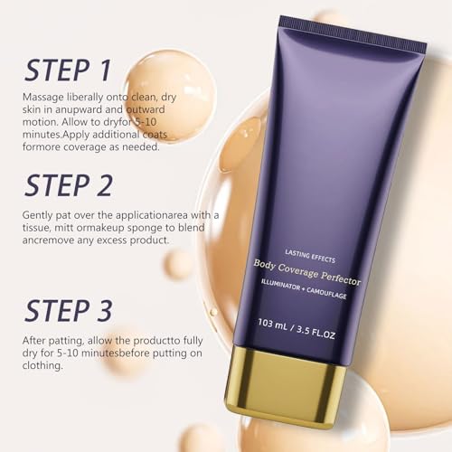 Body Coverage Perfector - Waterproof Tattoo & Scar Cover Makeup