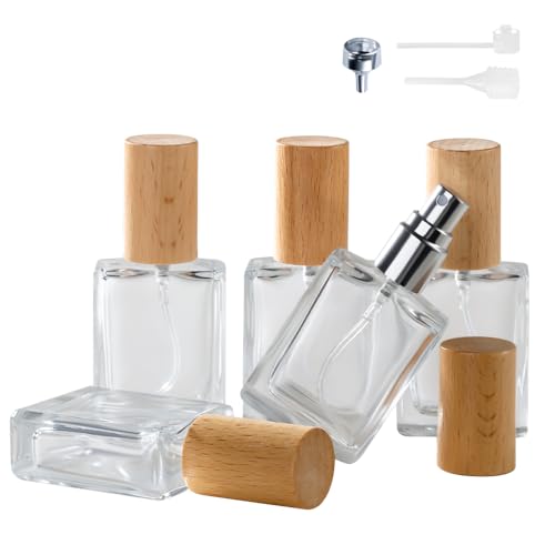 Travel-Friendly Refillable Perfume Atomizer - 15ml Glass Spray Bottle