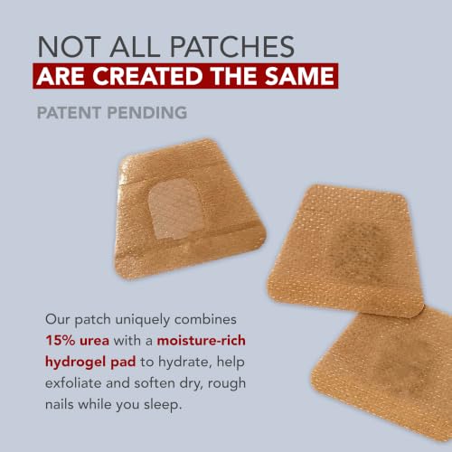 Kerasal Nighttime Fungal Nail Patches - 14 Count, Overnight Repair for Damaged Nails