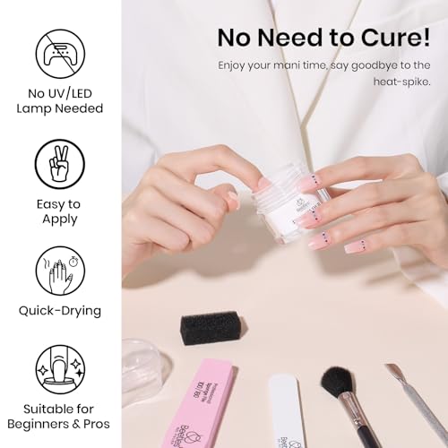 Beetles Clear Dip Powder for Nails – 25g DIY Acrylic Dipping Powder