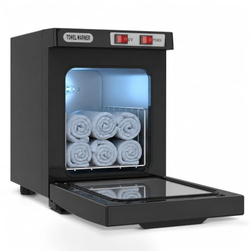5L Towel Warmer Cabinet with Stainless Steel Rack