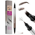 4D Microblading Dual-Ended Eyebrow Pen - Ultra-Fine & Angled Tips