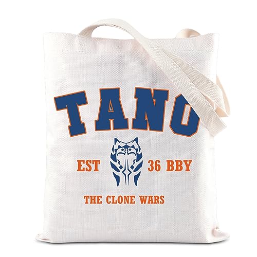 FOTAP Movie Insoire Tote Bag Ta EST. 36.BBY Shoulder Bag Clone Wars Merch (TAN Tote)