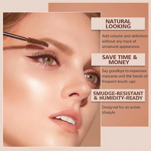 Sklight Black Lash & Brow Color Kit - DIY Eyelash & Eyebrow Tint Set 7ml