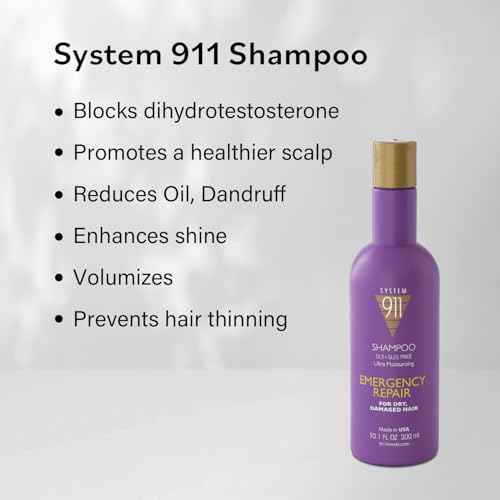 Hayashi System 911 Shampoo 10.1oz & Emergency Pak 8.4oz "Set"
