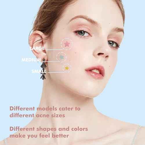 Pimple Patches for Face 316pcs,Hydrocolloid Acne Patches Star,Zit Patches,Pimple Popper Tool Kit,Facial Skin Care Products Containing Salicylic Acid,Tea Tree Oil and Calendula Oil