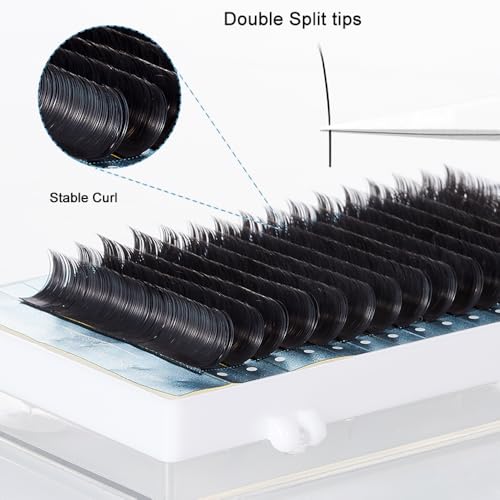 YELIX Ellipse Flat Lashes C/D Curl 8-15mm Mixed Length