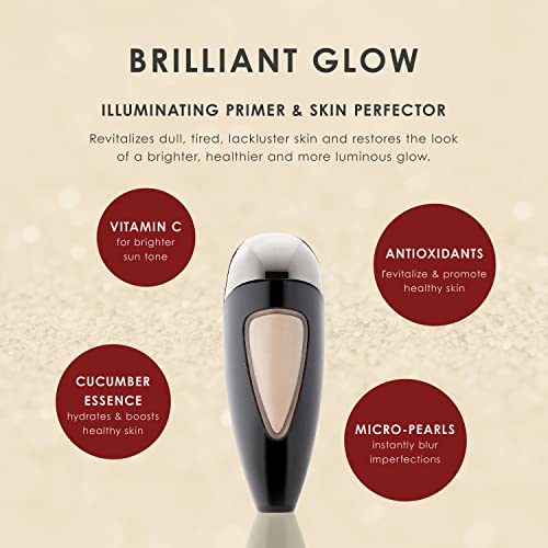 Temptu Brilliant Glow Illuminated Primer & Skin Perfector Airpod, Fair/Light, 0.41 Fl Oz