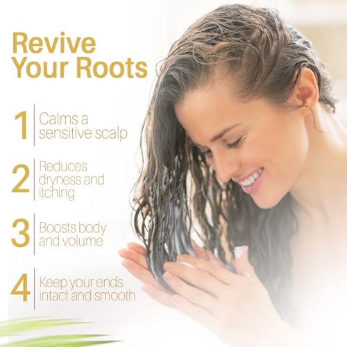 Rice Water Shampoo for Hair Growth & Shine - 16 fl oz