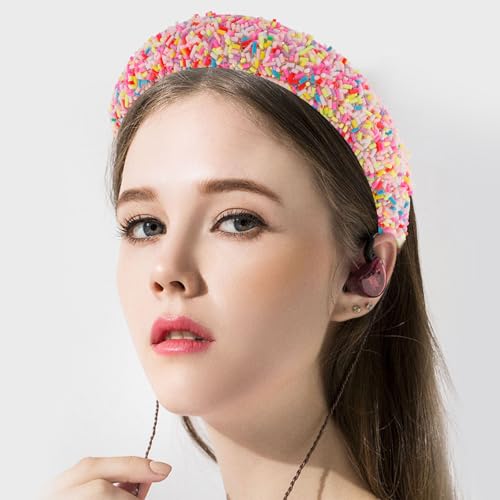 Cute Candy Non-Slip Padded Headband for Women & Girls