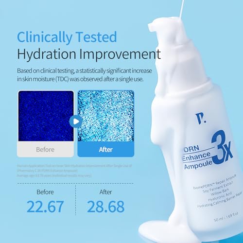 PAMS IBC 3X PDRN Enhance Ampoule, 3rd Generation PDRN, Skin Rejuvenation, Botanical Extracts, Korean Skin Care, 1.69 fl.oz. 50ml