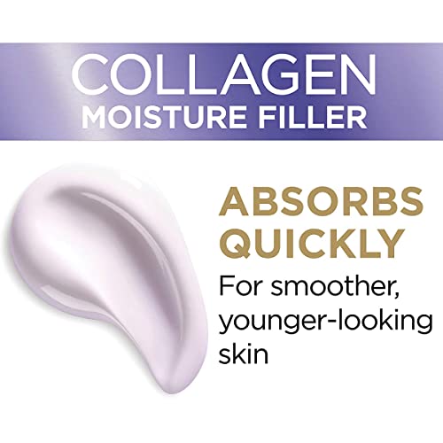 L'Oreal Paris Collagen Daily Face Moisturizer, Reduce Wrinkles, Face Cream, Fragrance Free 1.7 oz