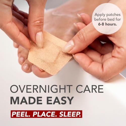 Kerasal Nighttime Fungal Nail Patches - 14 Count, Overnight Repair for Damaged Nails