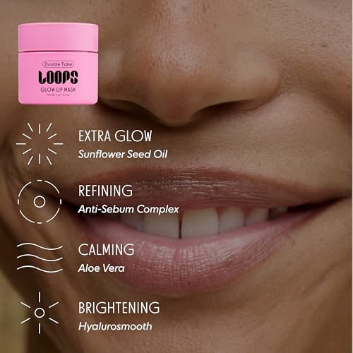 LOOPS Luxe Lips Trio Ultra Hydrating Lip Masks - Exfoliate, and Restore Hydration Below the Surface - Lip Balm, Stocking Stuffer