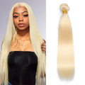 613 Blonde Straight Human Hair Bundles 22 Inch 100g