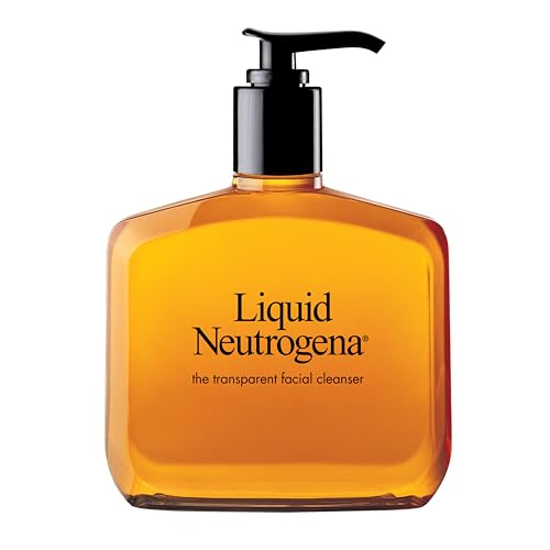 Neutrogena Liquid Fragrance-Free Gentle Facial Cleanser with Glycerin, Hypoallergenic & Oil-Free Mild Face Wash Unscented, 8 Fl Oz