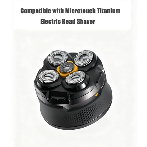 Replacement Heads Compatible with Microtouch Titanium/Solo Head Shaver
