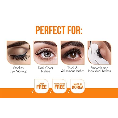 DUO Strip Lash Adhesive - Dark Tone, Waterproof Lash Glue for Eyelash Clusters, Long Lasting Wear, 0.18 oz