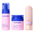 Evereden Kids Multi-Vitamin Hydrating Face Mist, Face Wash, & Kids Face Cream Set: Clean, Vegan, and Multivitamin-Rich Kids Skin Care Set for 6 & up - Moisturize & Refresh