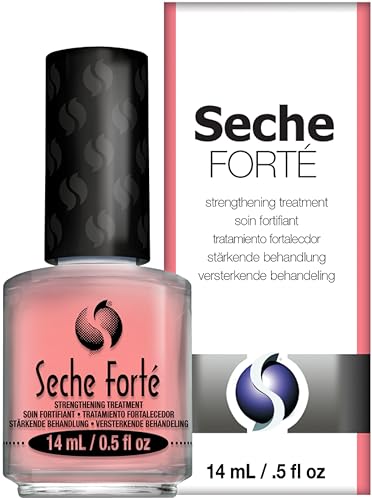 Seche Forte Nail Strengthening Treatment Base Coat - Biotin & Bamboo, 0.5 oz