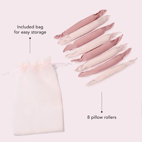 Heatless Curling Set - Soft Pillow Rollers for All Hair Types
