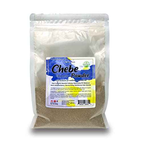 Well's Oil Hair Care Powder, Chebe, 17.6 oz, 100% Pure, Natural Dried Herbs for DIY, Perfect for Skin Care, Chemical Free, Ideal for All Hair Types