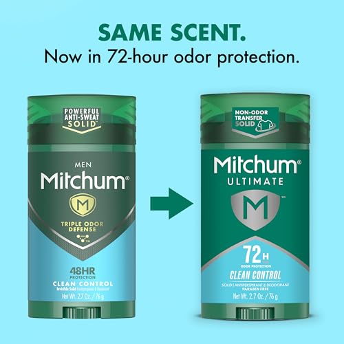 Mitchum Ultimate 72HR Antiperspirant Deodorant, 2 Pack