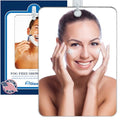 XL Anti-Fog Shower Shaving Mirror with Removable Adhesive Hook - 11.6"L x 7.1"W